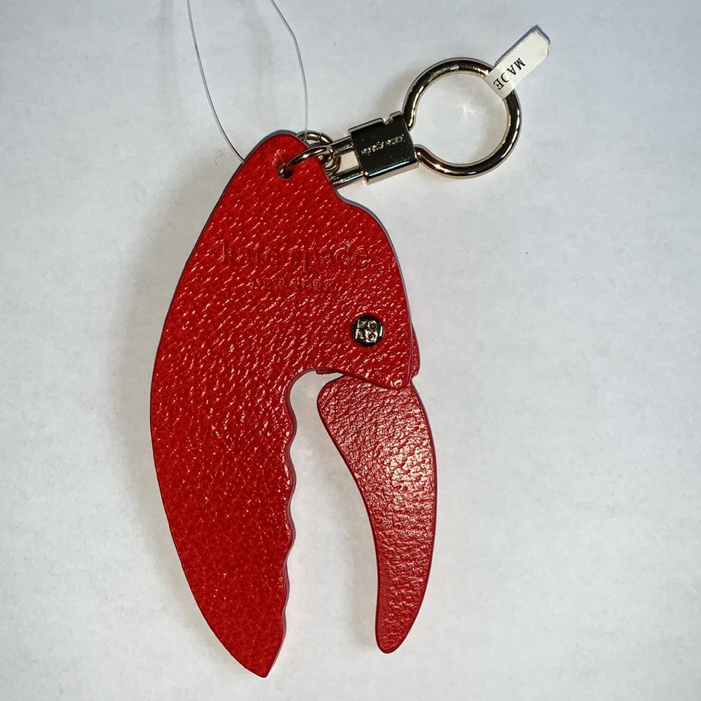 Kate Spade Lobster Claw Keychain - Picture 1 of 6